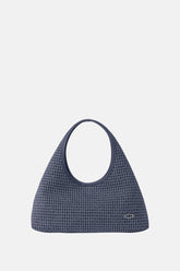 Waffle Canvas Women's Tote Bag - Navy / One Size